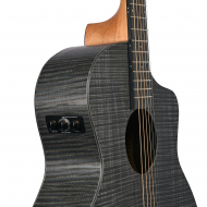 Гитара трансакустическая DEVISER LS-H10 EQ BK HPL